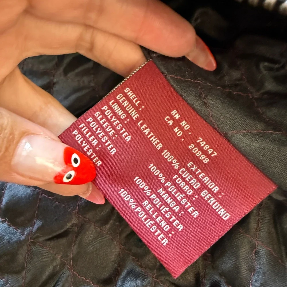 LEVI’S vintage leather biker jacket - Picture 6 of 10